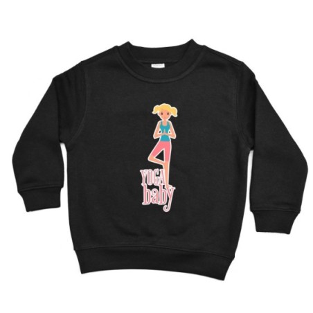 Felpa bambina yoga baby Per la famiglia