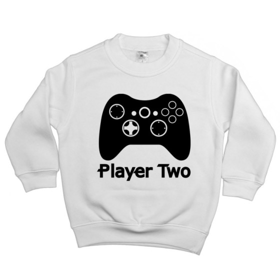 Felpa bambino player two xbox Per la famiglia