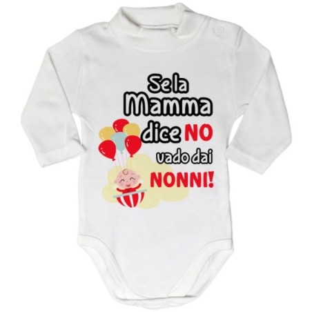 Body lupetto neonato personalizzabile con nome se la...
