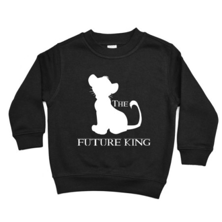 Felpa bambino the future king queen lion