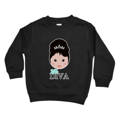 Felpa bambino little diva Per la famiglia