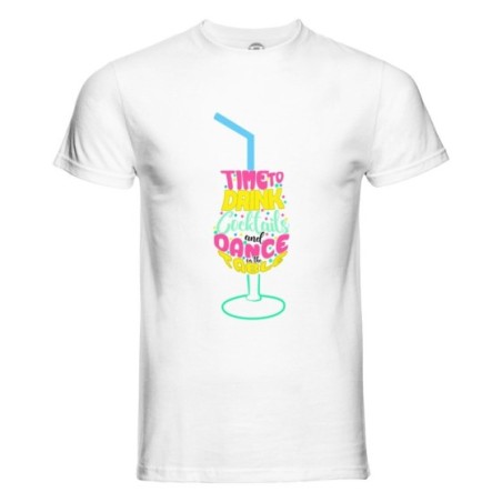 Maglia uomo time to drink cocktails and dance on the table Cocktail