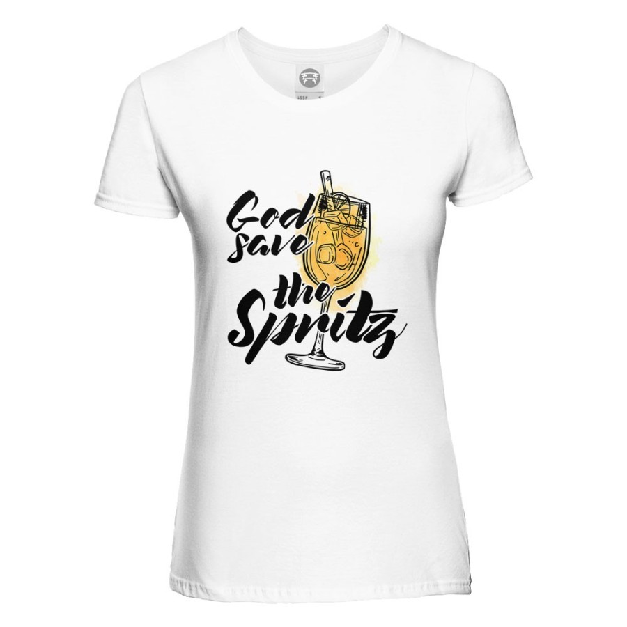 T-shirt donna god save the spritz Cocktail