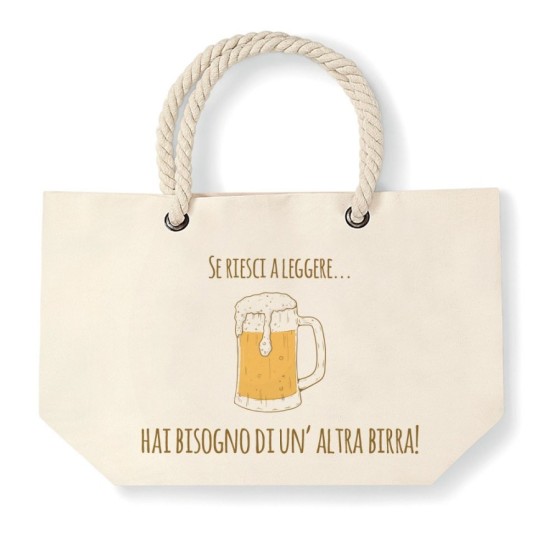 Borsa mare se riesci a leggere hai bisogno di un'altra birra Cocktail