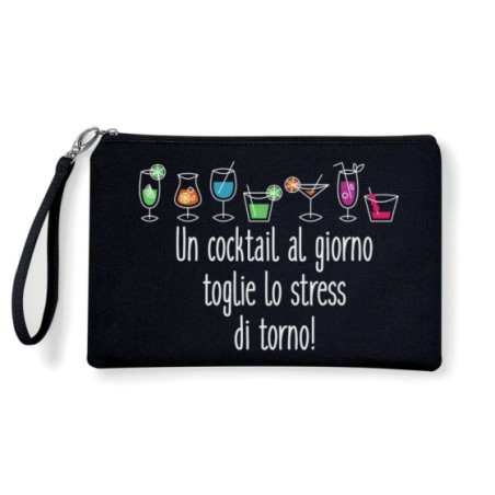 Pochette un cocktail al giorno toglie lo stress di torno Cocktail