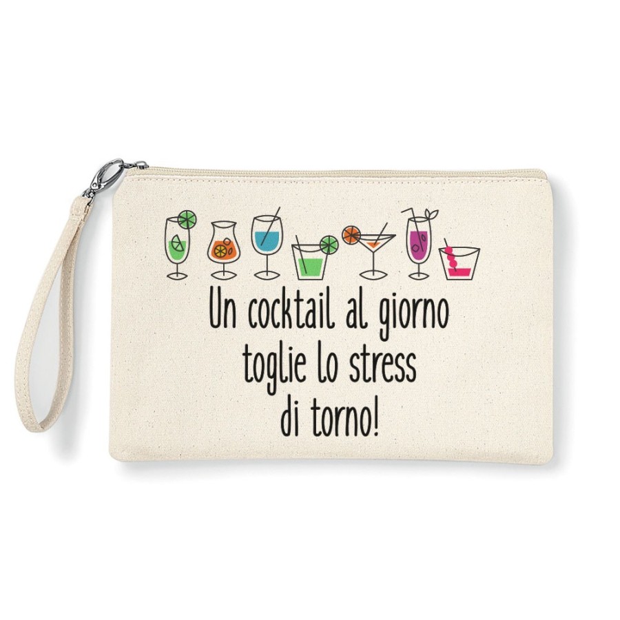 Pochette un cocktail al giorno toglie lo stress di torno Cocktail