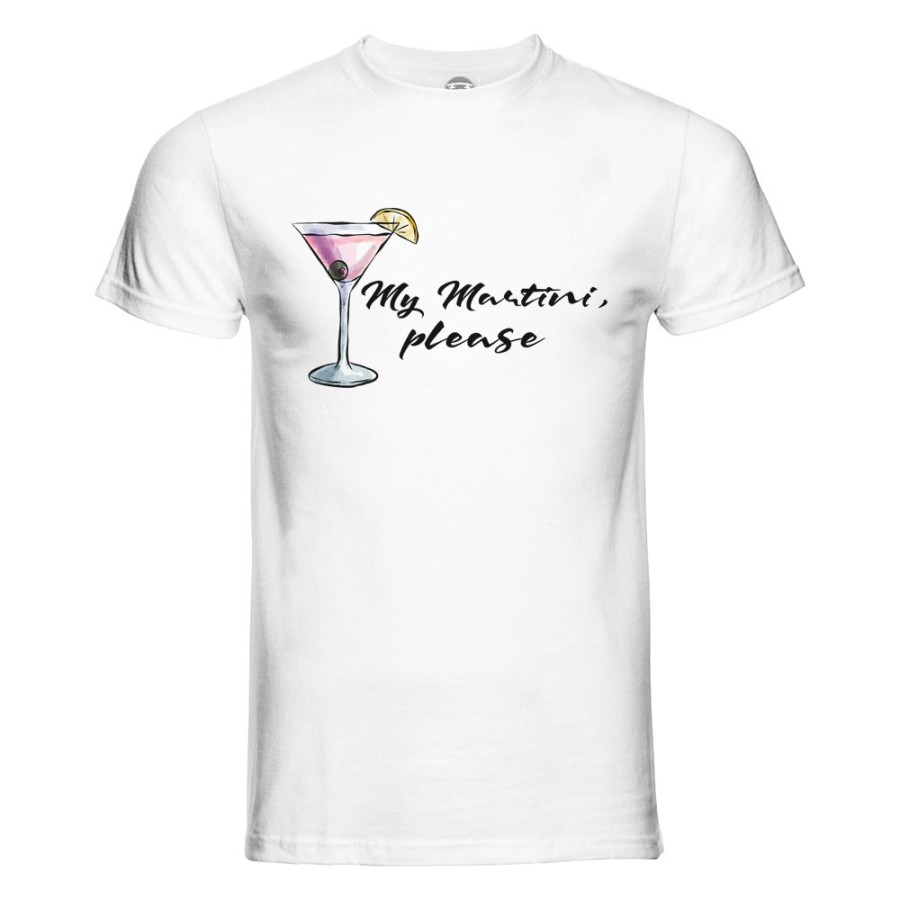 T-shirt uomo my martini please Cocktail