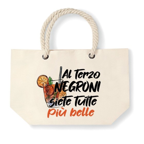 Borsa mare al terzo negroni siete tutte piu belle Cocktail