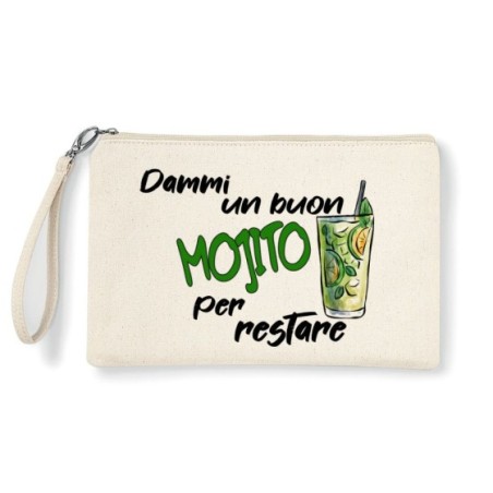 Pochette dammi un buon mojito per restare Cocktail