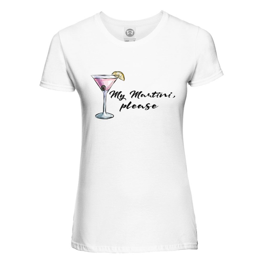 T-shirt donna my martini please Cocktail