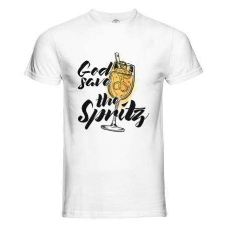 T-shirt uomo god save the spritz
