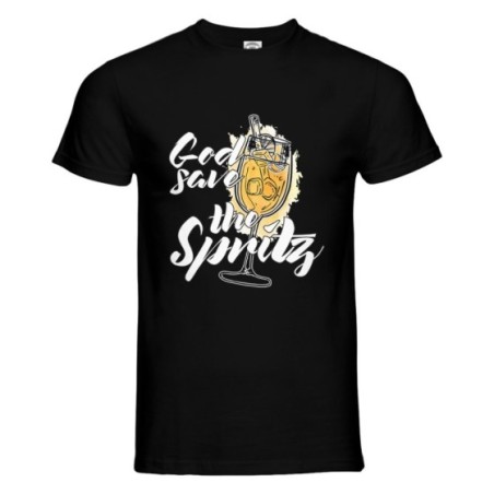 T-shirt uomo god save the spritz Cocktail