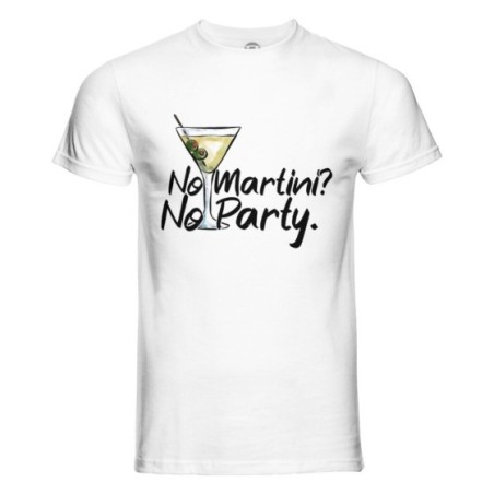 T-shirt uomo no martini no party