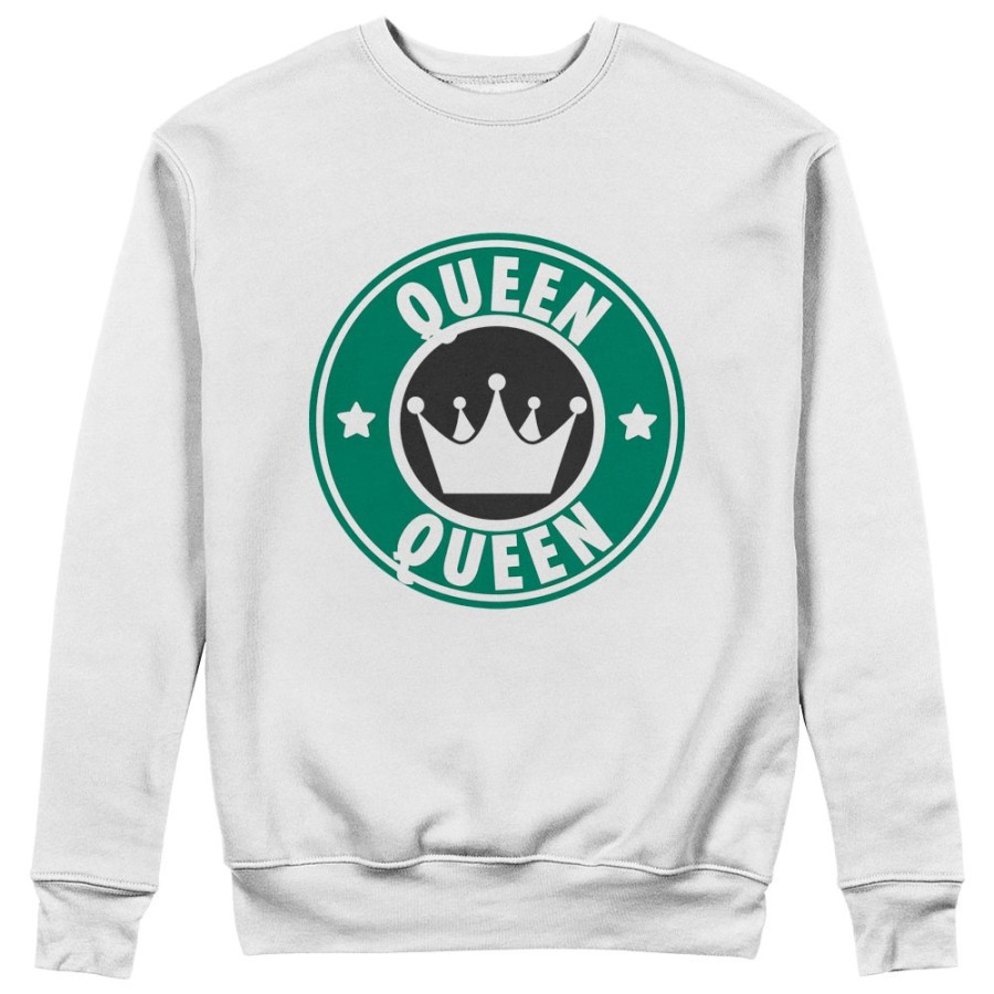 Felpa donna personalizzabile con nome queen starb Love