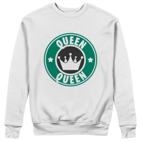 Felpa donna personalizzabile con nome queen starb