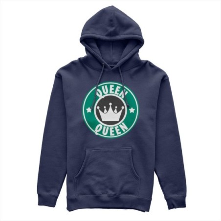 Felpa donna personalizzabile con nome queen starb Love
