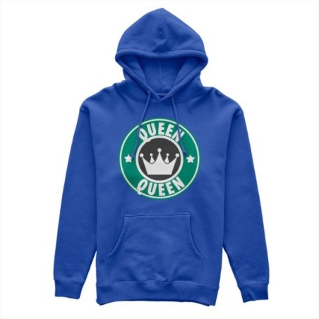 Felpa donna personalizzabile con nome queen starb Love