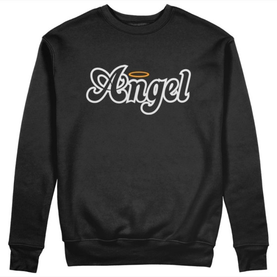 Felpa donna personalizzabile con nome angel Love