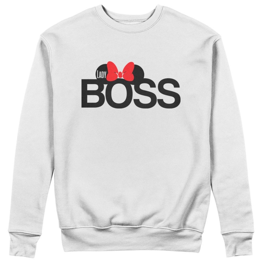 Felpa donna personalizzabile con nome lady boss Love