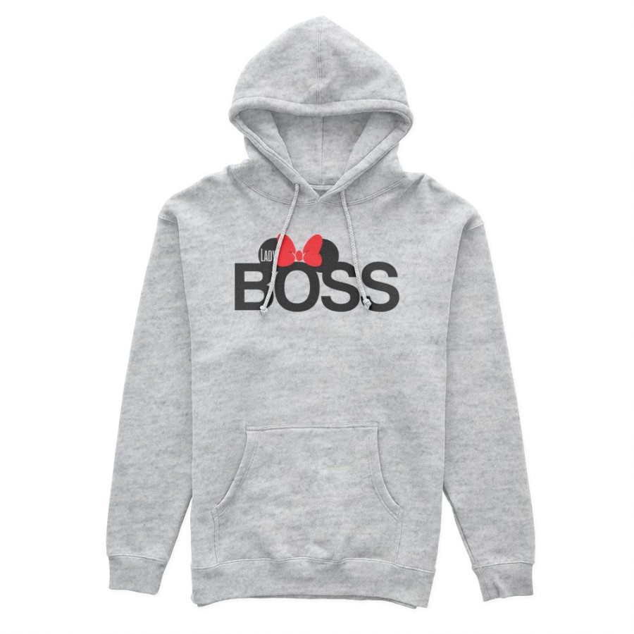 Felpa donna personalizzabile con nome lady boss Love
