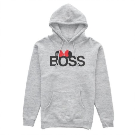Felpa donna personalizzabile con nome lady boss Love