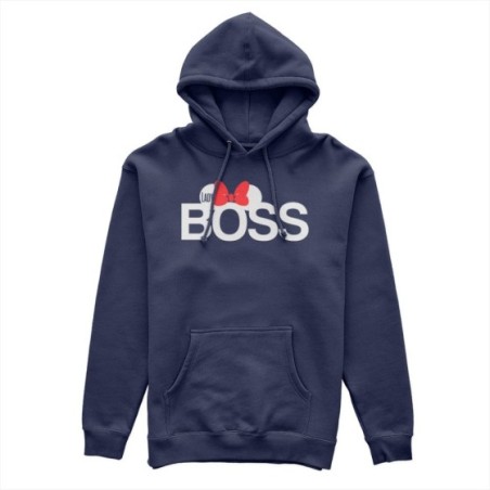 Felpa donna personalizzabile con nome lady boss Love