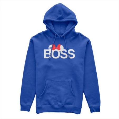 Felpa donna personalizzabile con nome lady boss Love