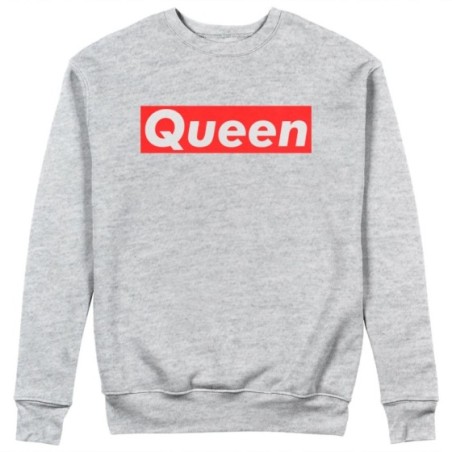 Felpa donna personalizzabile con nome queen supreme love Love