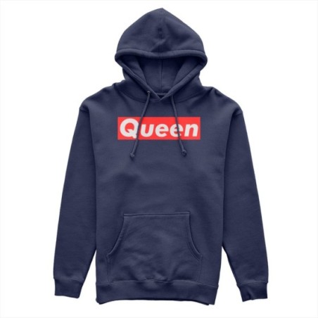 Felpa donna personalizzabile con nome queen supreme love Love