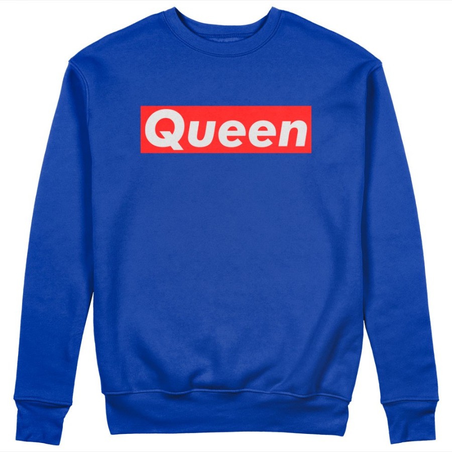 Felpa donna personalizzabile con nome queen supreme love Love