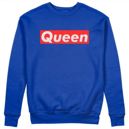 Felpa donna personalizzabile con nome queen supreme love Love