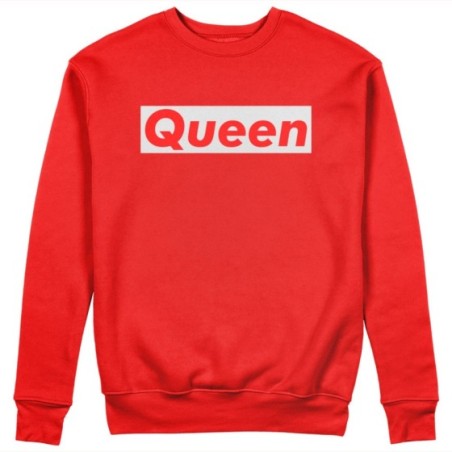 Felpa donna personalizzabile con nome queen supreme love Love