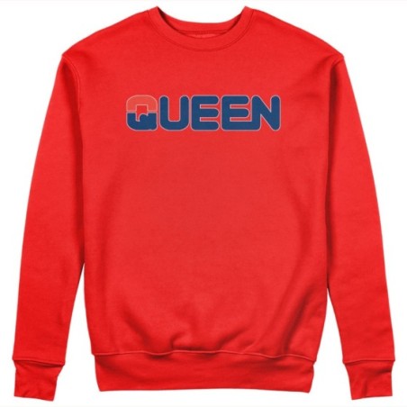Felpa donna personalizzabile con nome queen fila Love