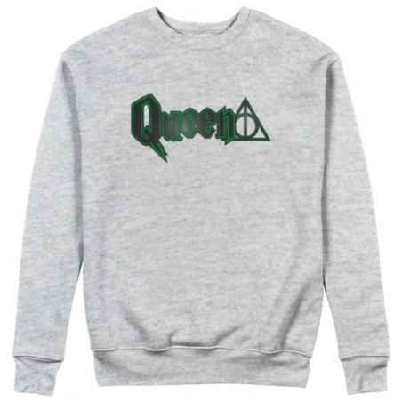 Felpa donna personalizzabile con nome queen doni della morte Love