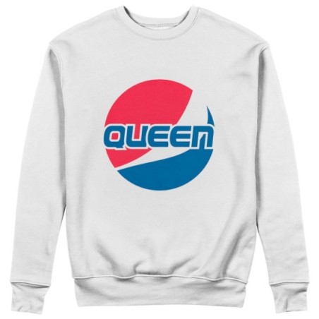 Felpa donna personalizzabile con nome queen pepsi Love
