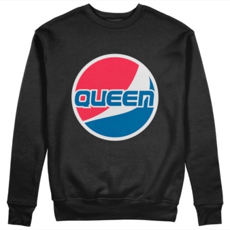 Felpa donna personalizzabile con nome queen pepsi Love