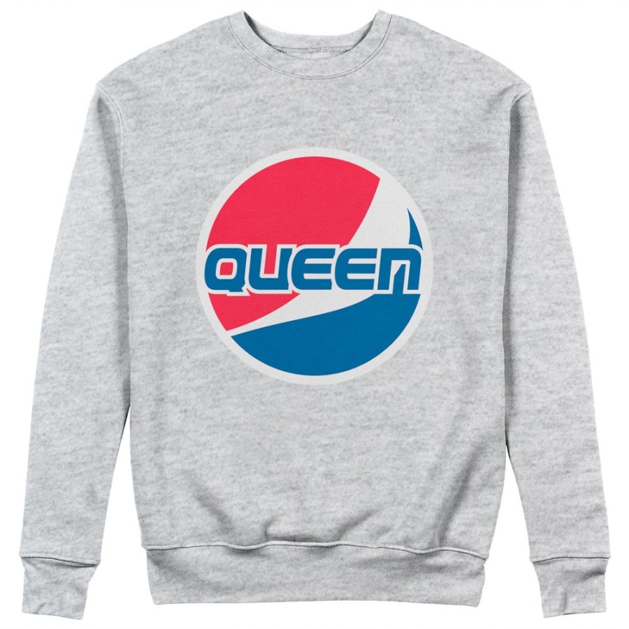 Felpa donna personalizzabile con nome queen pepsi Love
