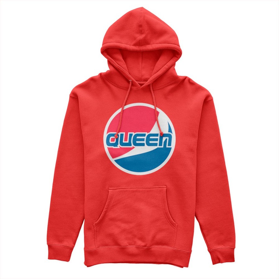 Felpa donna personalizzabile con nome queen pepsi Love