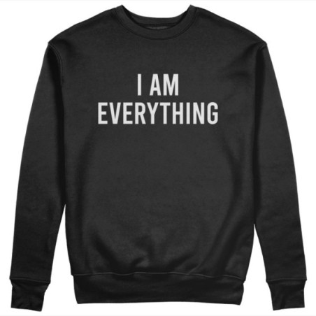 Felpa donna personalizzabile con nome i am everything