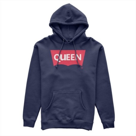 Felpa donna personalizzabile con nome queen loveis Love