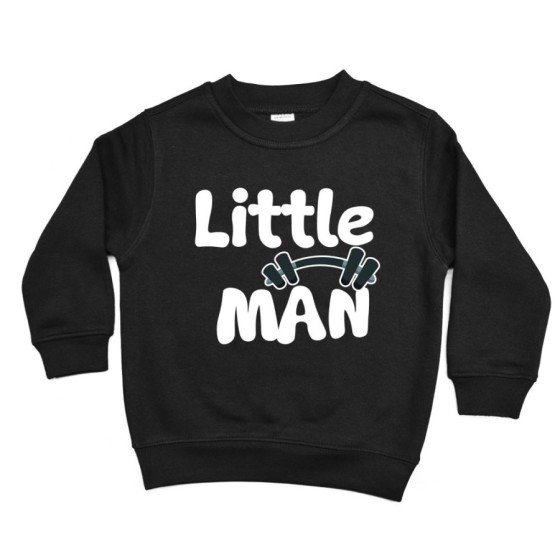 Felpa bambino little man little lady Per la famiglia