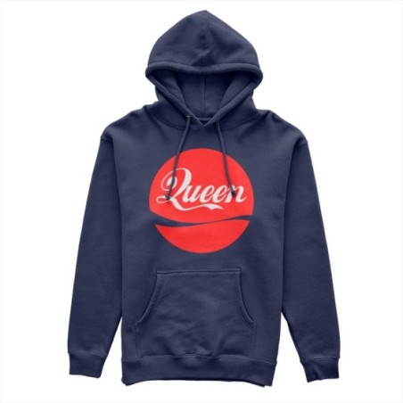 Felpa donna personalizzabile con nome queen cola Love