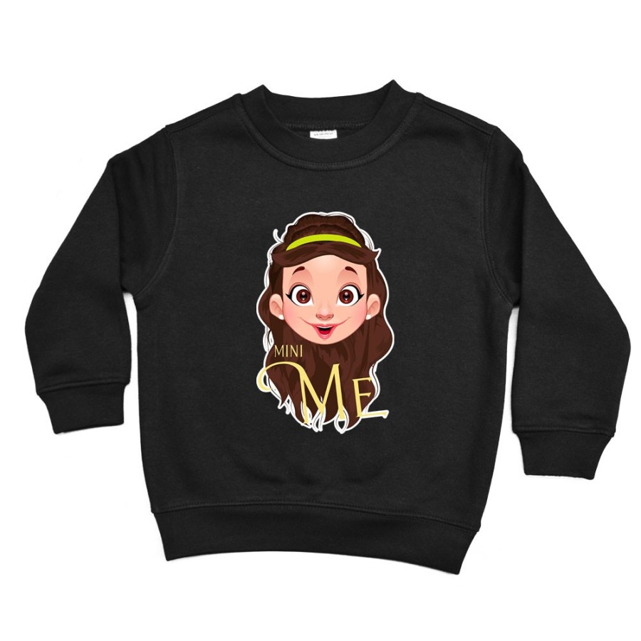 Felpa bambina mini me la bella Per la famiglia