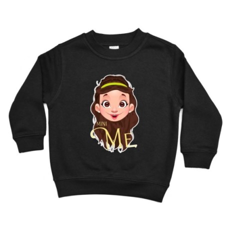 Felpa bambina mini me la bella Per la famiglia