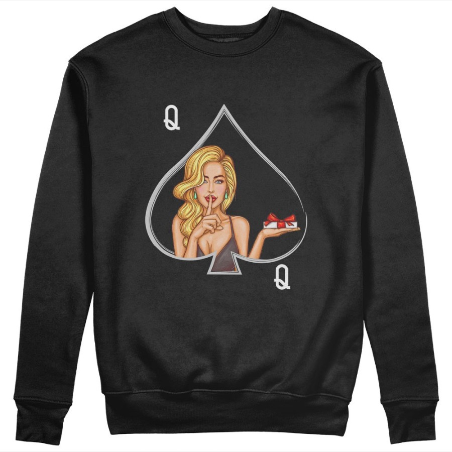 Felpa donna personalizzabile con nome q Love