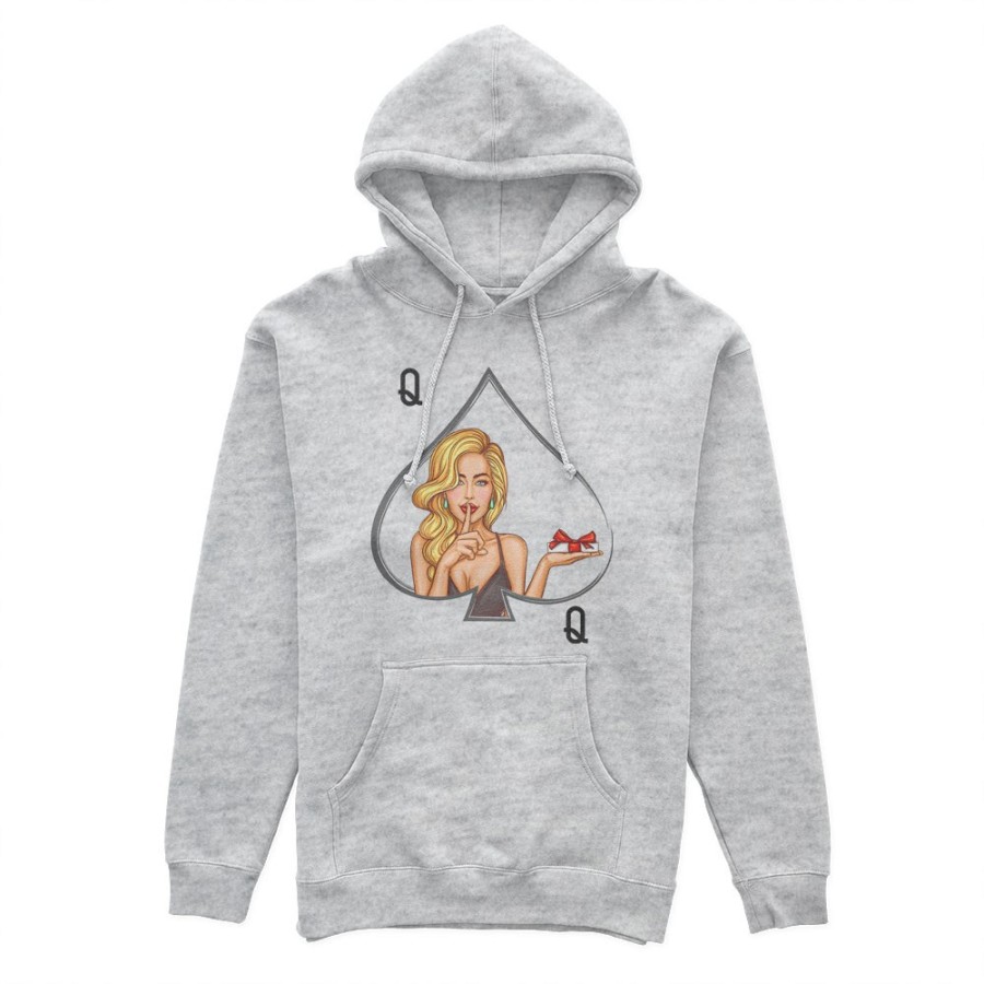 Felpa donna personalizzabile con nome q Love