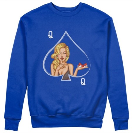 Felpa donna personalizzabile con nome q Love