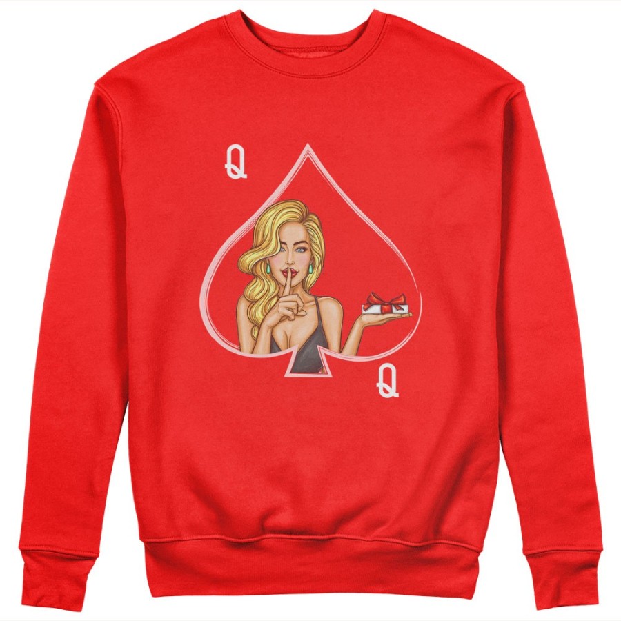 Felpa donna personalizzabile con nome q Love
