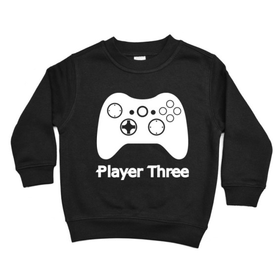 Felpa bambino player three xbox Per la famiglia