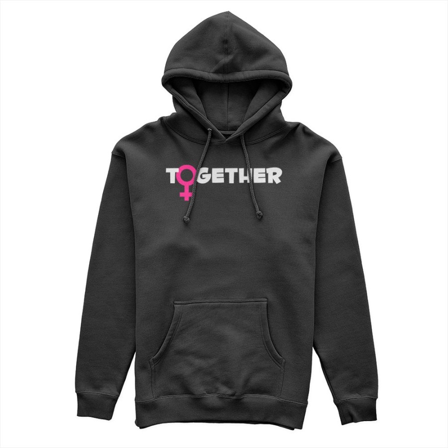 Felpa donna personalizzabile con nome together Love